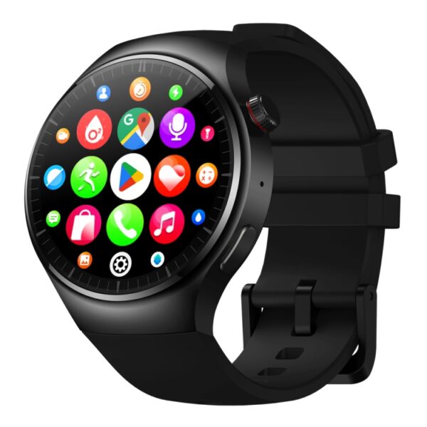 Zeblaze Thor Ultra 1.43 inch AMOLED Screen Android Smart Watch, Steel Strap(Black)